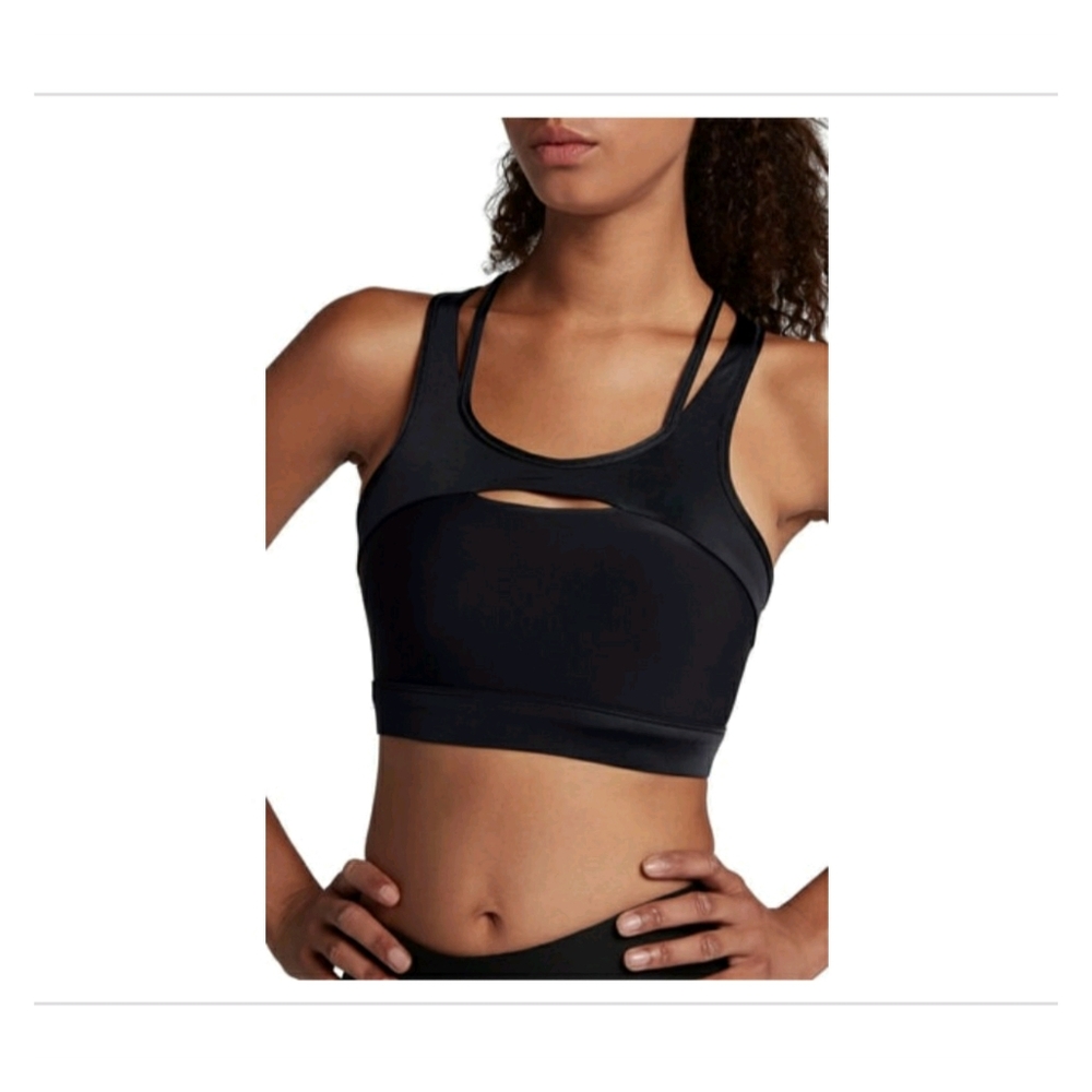 Nike Drifit Cutout Racerback Sports Bra Small